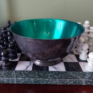 Vintage Paul Revere Sons of Liberty Bowl w/Green Insert - Rare